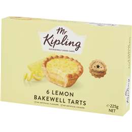 Mr Kipling Lemon Bakewell Tarts 6 Pack 