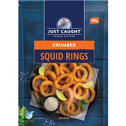 Just Caught Crumbed Squid Rings