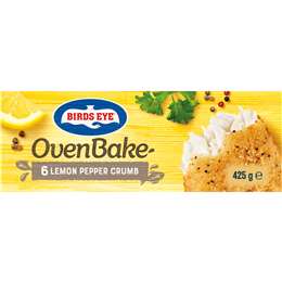 Birds Eye Oven Bake Crumbed Lemon Pepper