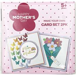 Mother's Day Mother's Day Make Your Own Card Set 2pk