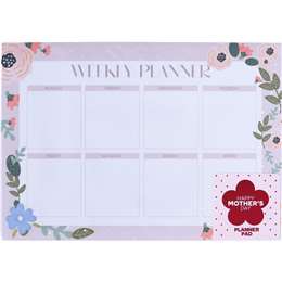 Mother's Day Mother's Day Weekly Planner Pad
