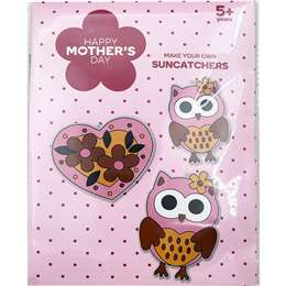 Mother's Day Mothers Day Make Your Own Suncatcher - Owl