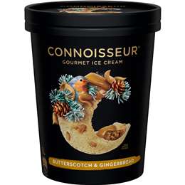 Connoisseur Butterscotch & Gingerbread Ice Cream 1l