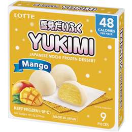 Lotte Yukimi Mochi Ice Confectionery Mango