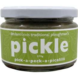 Jim Jam Jim Jam Foods Traditional Ploughman's Pickle