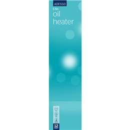Adesso 5 Fin Oil Heater Each | Woolworths