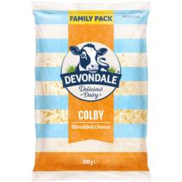 Devondale Shredded Colby Cheese