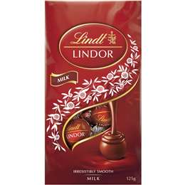 Lindt Lindor Milk Chocolate Bag