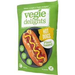 Vegie Delights Plant Based Hot Dogs