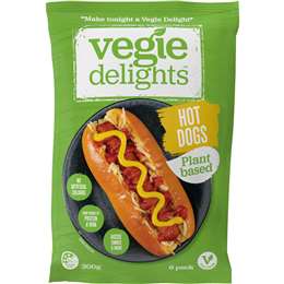 Vegie Delights Plant Based Hot Dogs