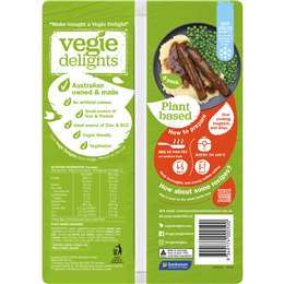 Vegie Delights Plant Based Vegie Sausages
