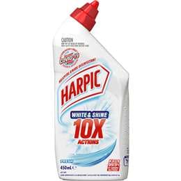 Harpic White & Shine Fresh Toilet Cleaner 450mL