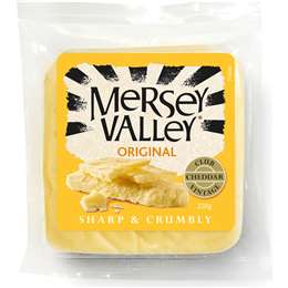 Mersey Valley Original Cheddar Cheese Block Cheese