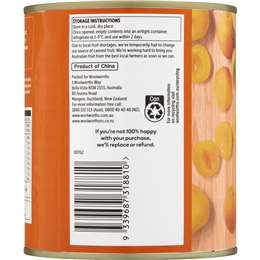 Woolworths Apricots In Juice 