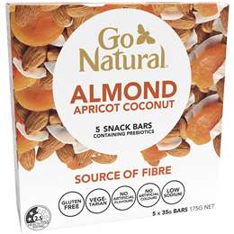 Go Natural Bars Almond Apricot