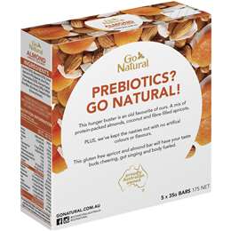 Go Natural Bars Almond Apricot