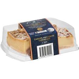 Woolworths Caramel Macadamia Cheesecake 2 pack