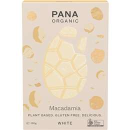 Pana Organic White Chocolate Easter Egg Macadamia
