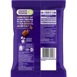 Cadbury Dairy Milk Chocolate Caramello Bites Snack & Share Bag 142g ...