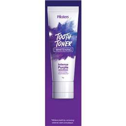 Piksters Tooth Toner Whitening Intense Purple