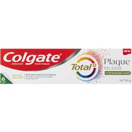 Colgate Total Plaque Release Toothpaste Reviving Cool Mint