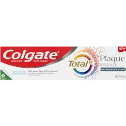 Colgate Total Plaque Release Toothpaste Natural Mint