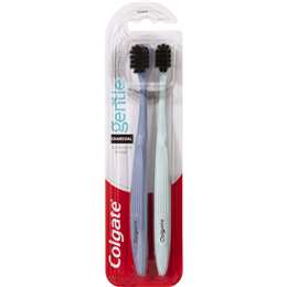 Colgate Gentle Charcoal Toothbrush 2 Pack