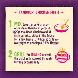 Patak's Mild Tandoori Indian Paste Marinade