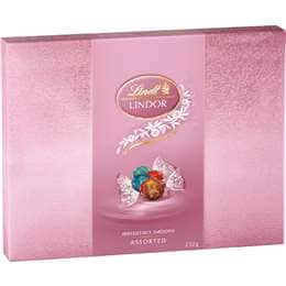 Lindt Lindor Assorted Chocolate Gift Box 232g