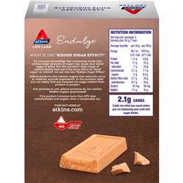 Atkins Endulge Caramelised White Chocolate Low Carb Bar