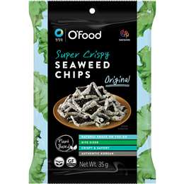 O'Food Seaweed Chips Original Chips Original 35g