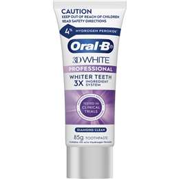 Oral B 3d White Professional Whitening Toothpaste