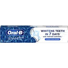 Oral B 3d Whitening Strengthening Enamel Toothpaste