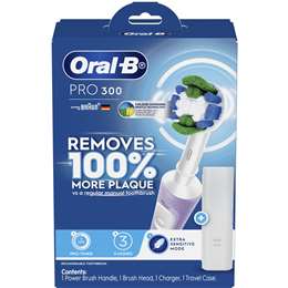 Oral B Pro 300 Electric Toothbrush Lavender