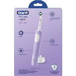 Oral B Pro 300 Electric Toothbrush Lavender