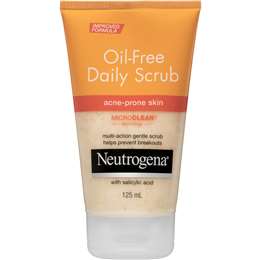 Neutrogena Oil Free Acne Face Scrub 125mL