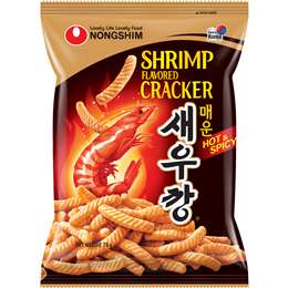 Nong Shim Shrimp Flavoured Chips Hot & Spicy 75g