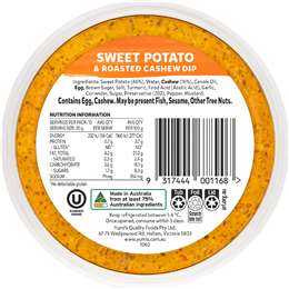 Yumi's Sweet Potato & Cashews Dip