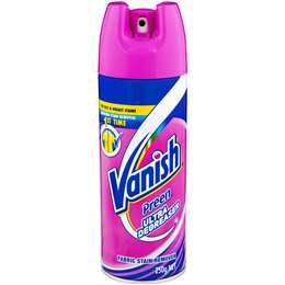 Vanish Preen Ultra Stain Remover Degreaser Aerosol