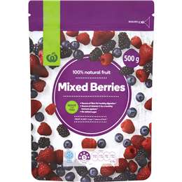 Woolworths Frozen Mixed Berries 500g | Woolworths