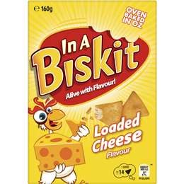 In A Biskit In A Biskit Loaded Cheese Crackers