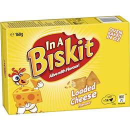 In A Biskit In A Biskit Loaded Cheese Crackers