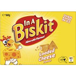 In A Biskit In A Biskit Loaded Cheese Crackers