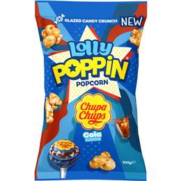 Poppin Popcorn Chupa Chups Cola Flavour 100g