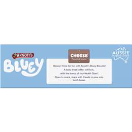 Arnott's Bluey Cracker Biscuits Cheese Sharebox