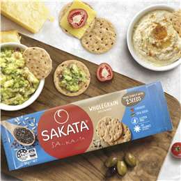 Sakata Rice Crackers Wholegrain Original