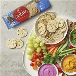 Sakata Rice Crackers Wholegrain Original