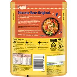 Ben's Original Savoury Chicken Flavour Microwave Rice Pouch