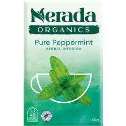 Nerada Organic Peppermint Tea Bags