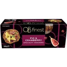OB Finest Speciality Crackers Fig & Cranberry